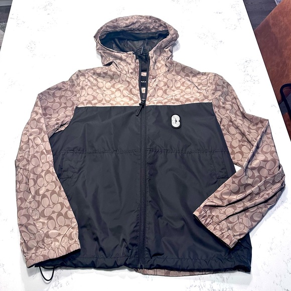 Coach Other - Coach logo softshell lightweight rain jacket NWOT
